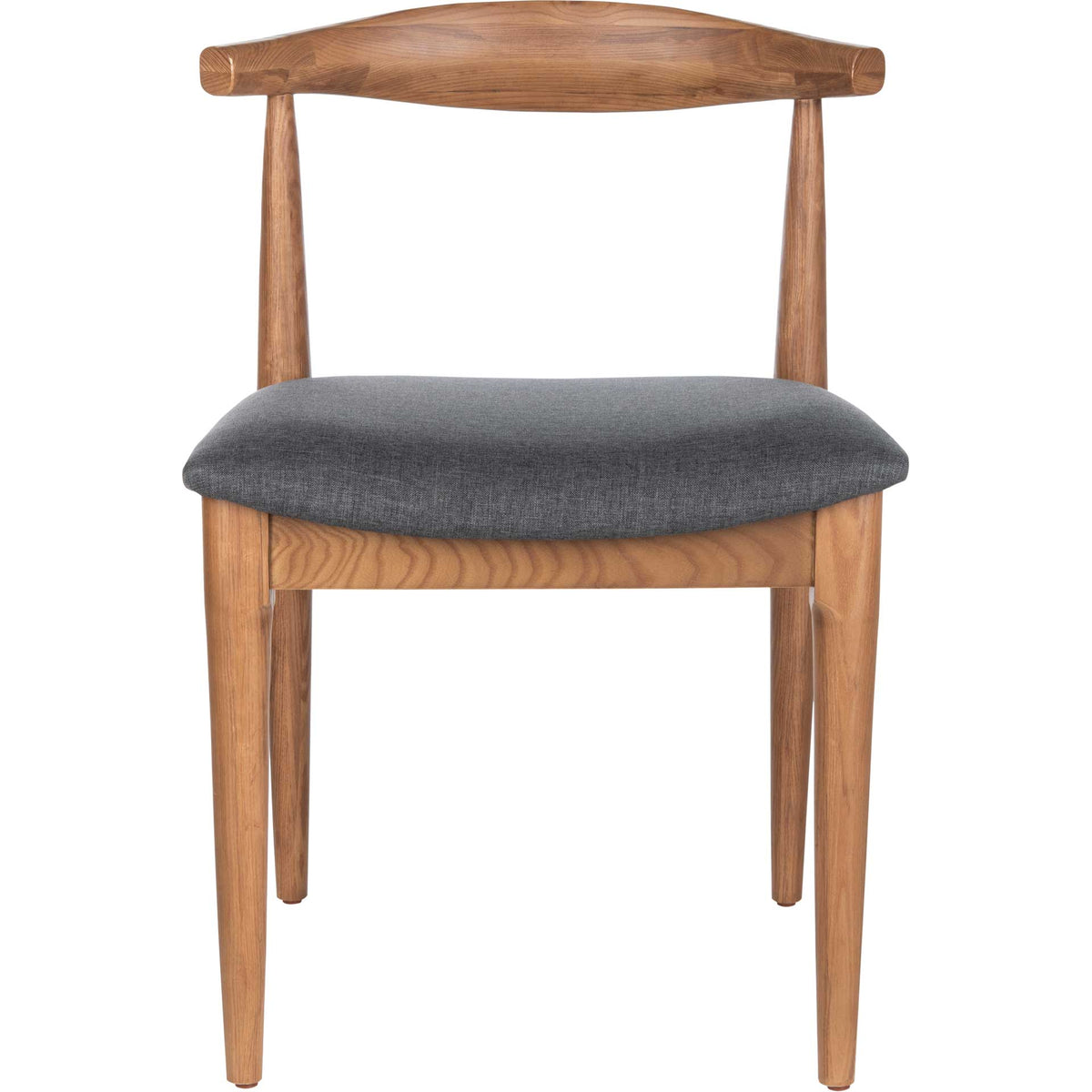 Lilly Dining Chair Brown/Dark Gray (Set of 2)