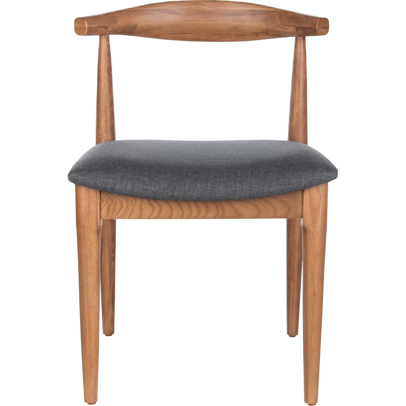 Lilly Dining Chair Brown/Dark Gray (Set of 2)