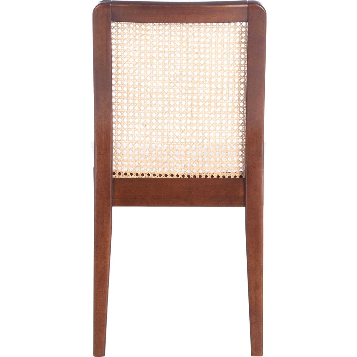 Belomy Rattan Dining Chair Dark Brown/Natural (Set of 2)