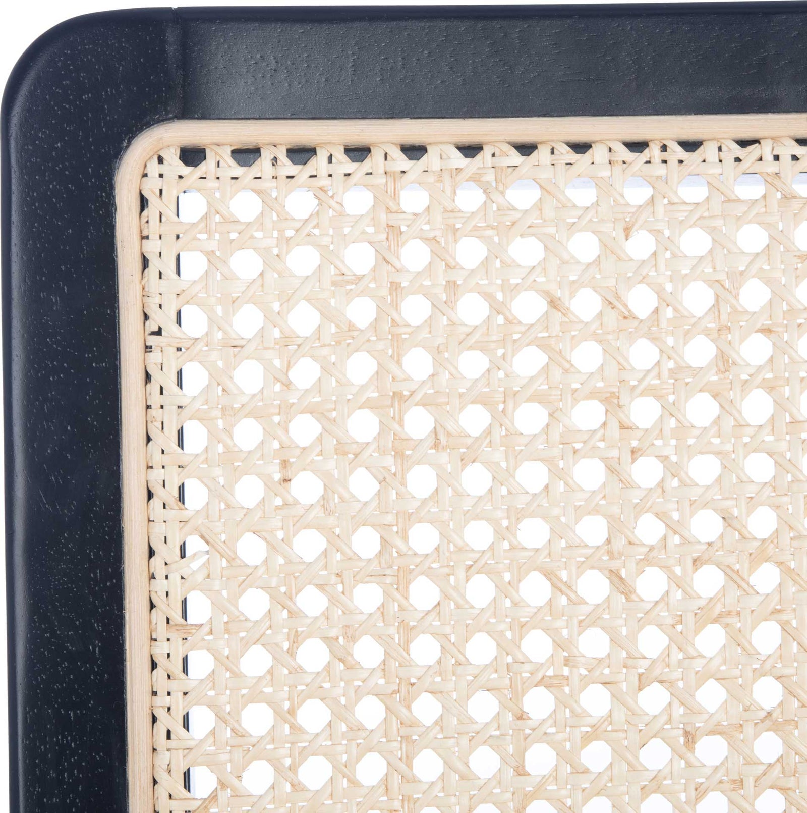 Belomy Rattan Dining Chair Black/Natural (Set of 2)