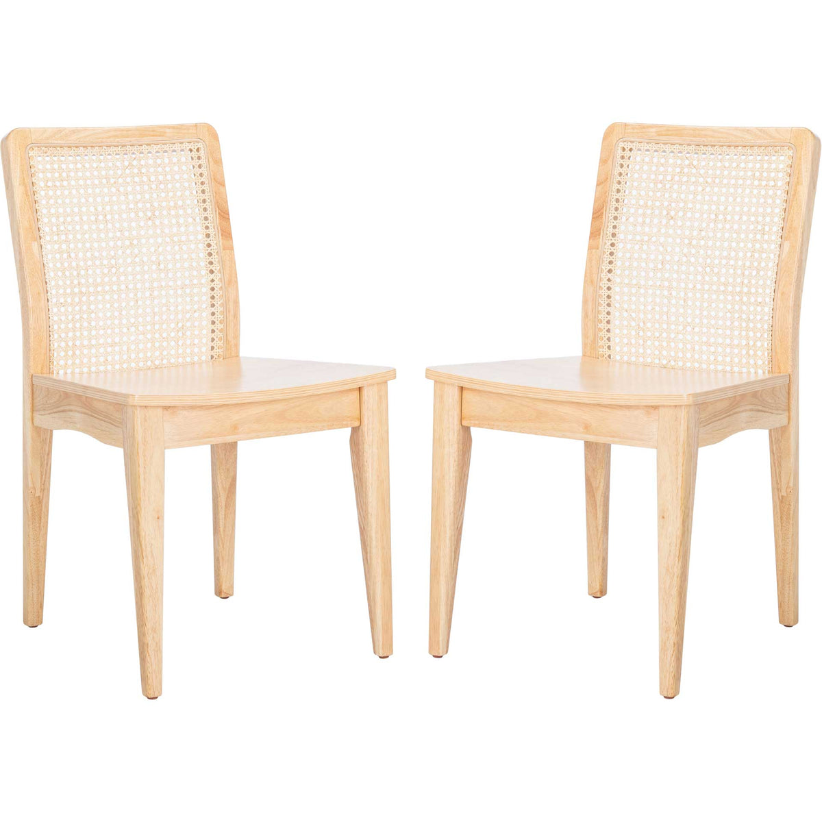 Belomy Rattan Dining Chair Natural/Natural (Set of 2)
