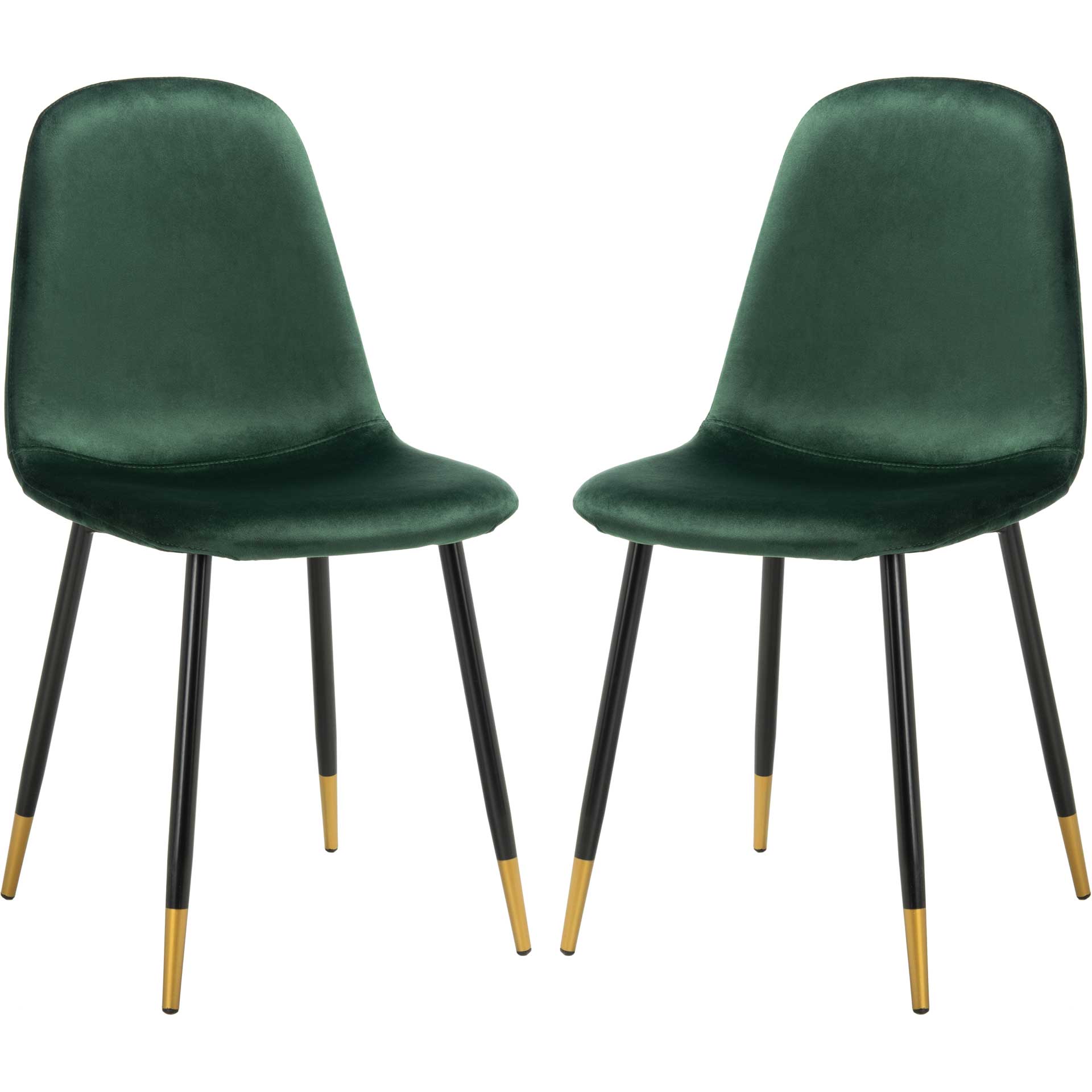 Blaize Dining Chair Green/Black (Set of 2)