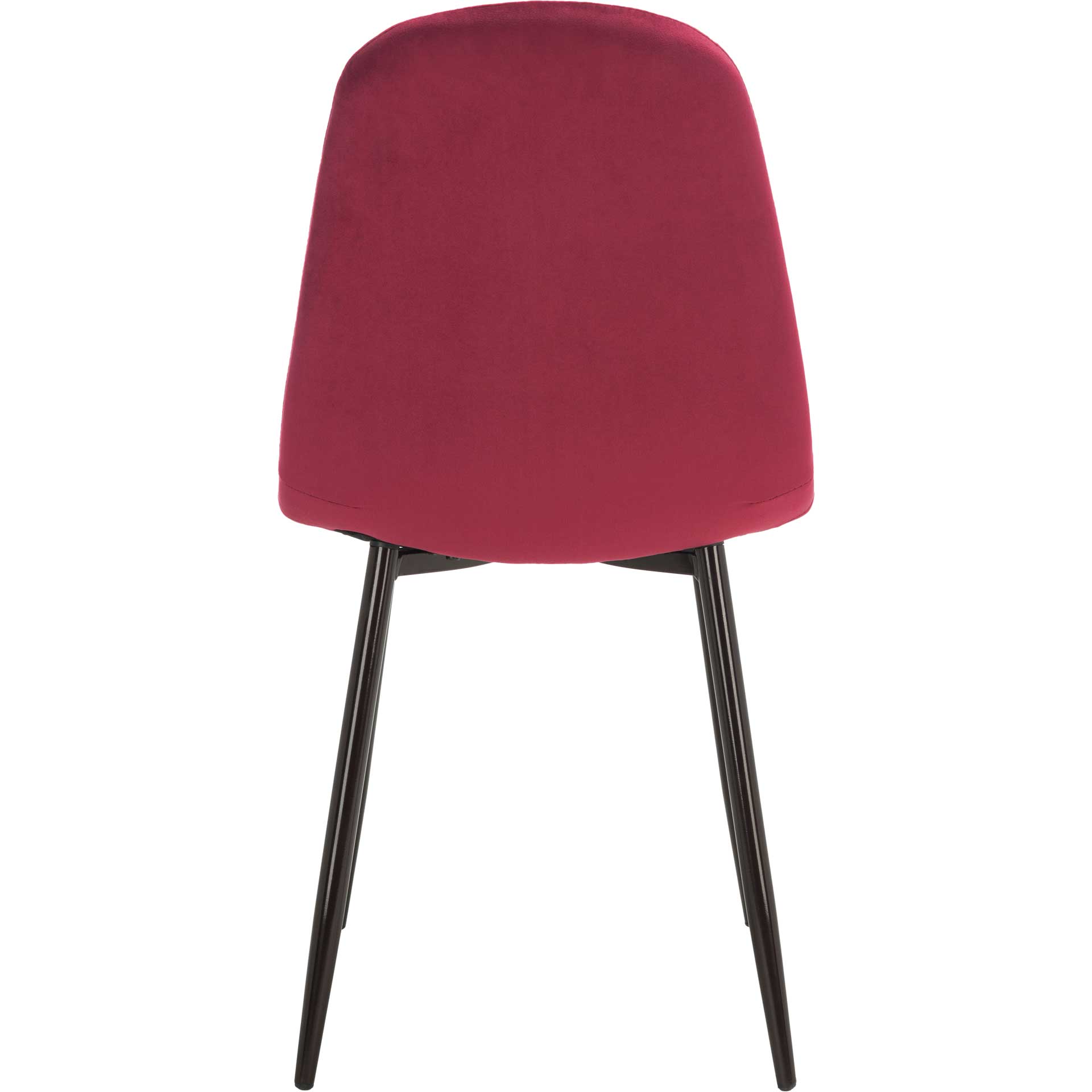 Blaize Dining Chair Magenta/Brown (Set of 2)