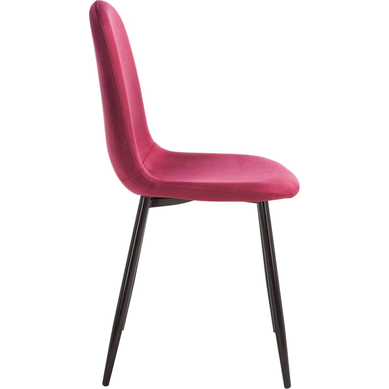 Blaize Dining Chair Magenta/Brown (Set of 2)