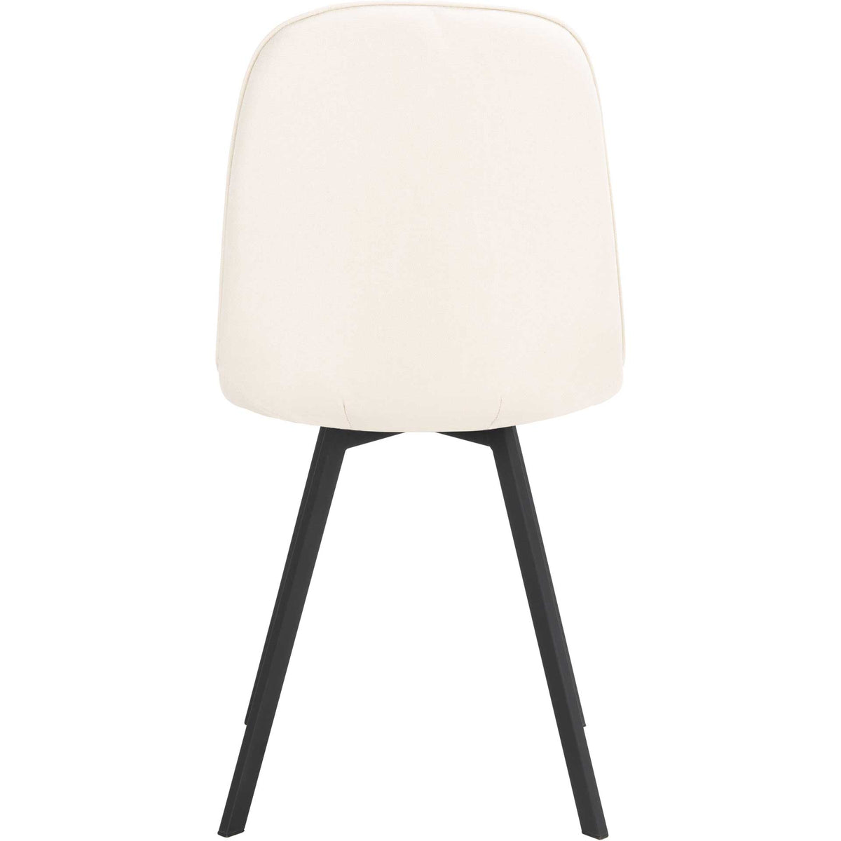Eli Dining Chair Beige/Black (Set of 2)