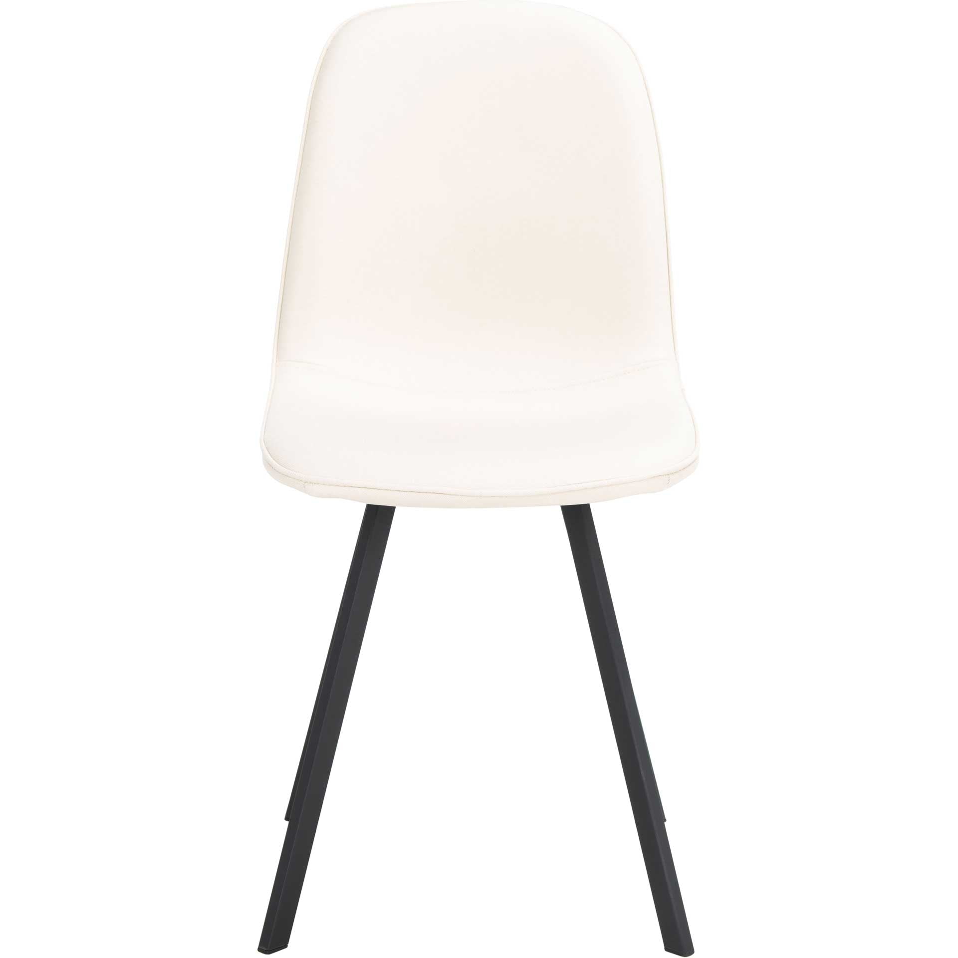 Eli Dining Chair Beige/Black (Set of 2)