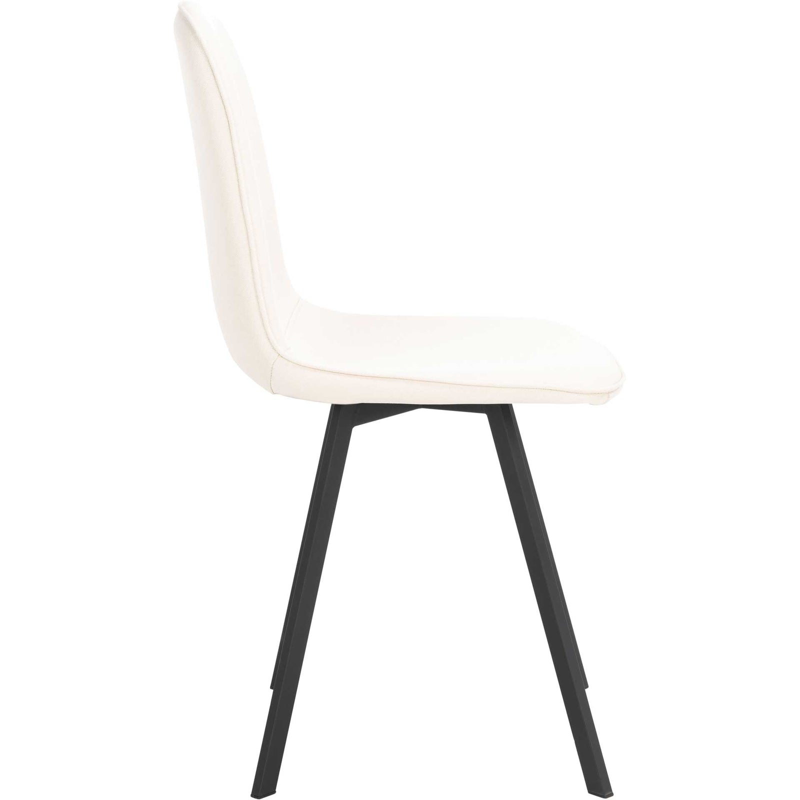 Eli Dining Chair Beige/Black (Set of 2)