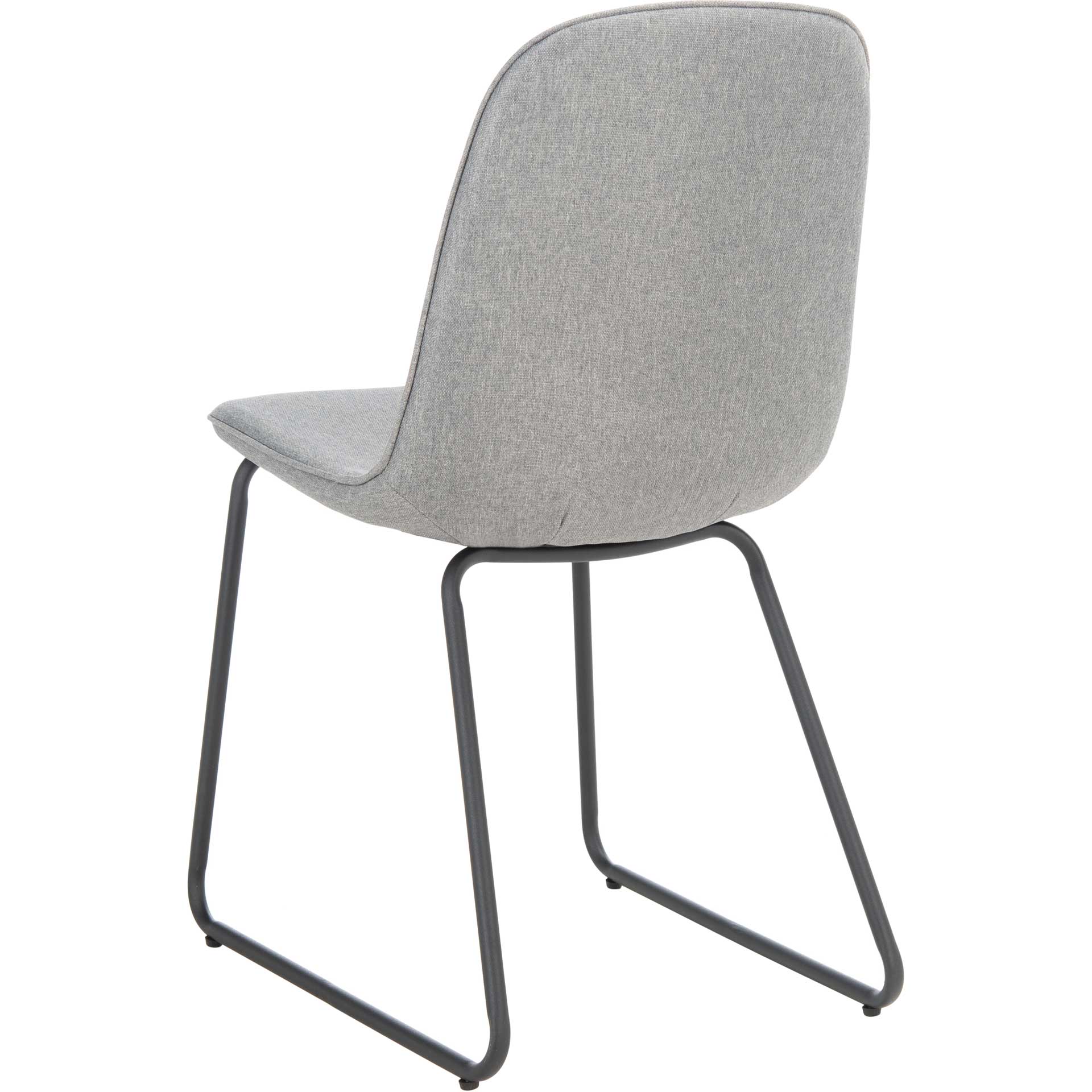 Mallory Dining Chair Gray/Black (Set of 2)