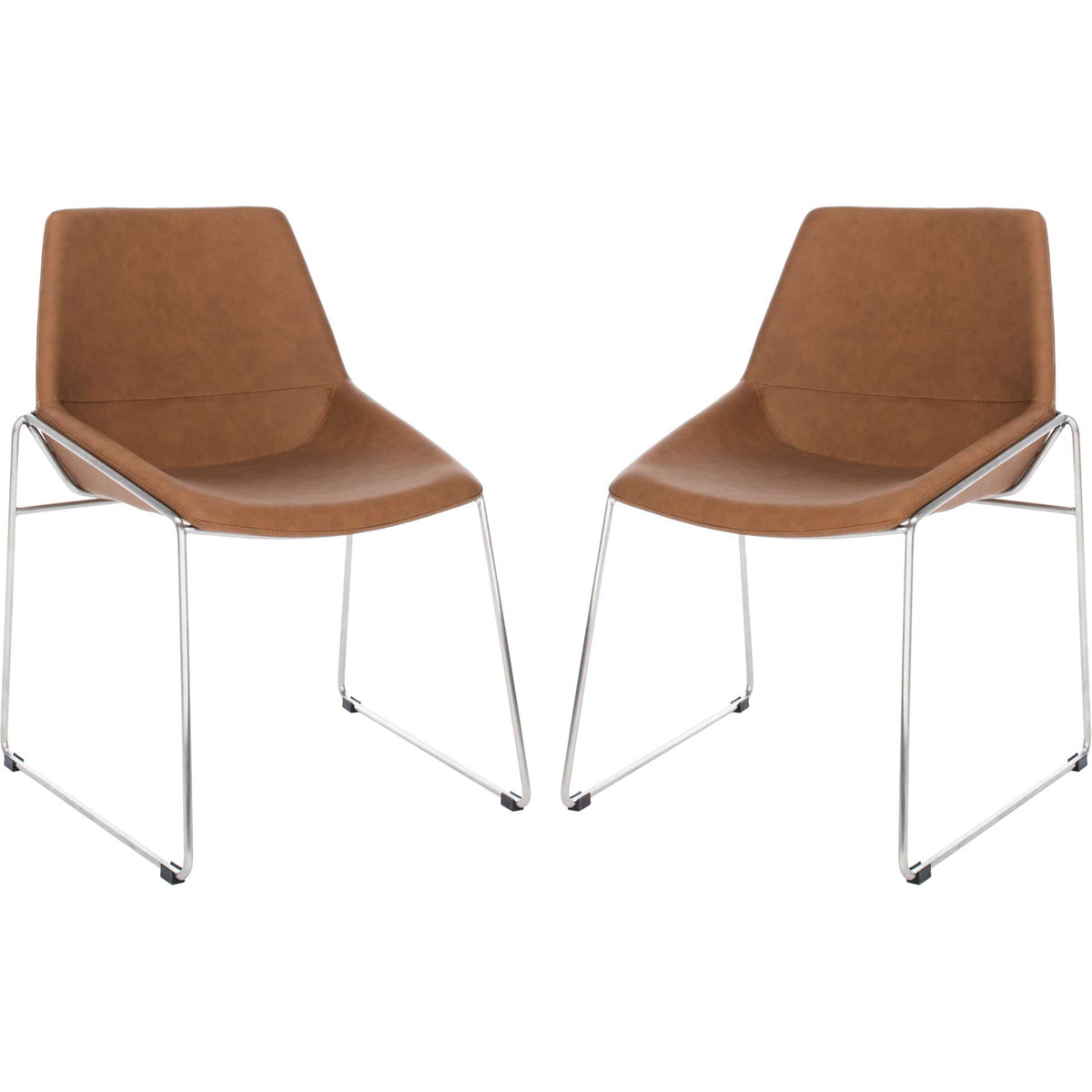 Alasdair Dining Chair Matte Cigar Brown (Set of 2)