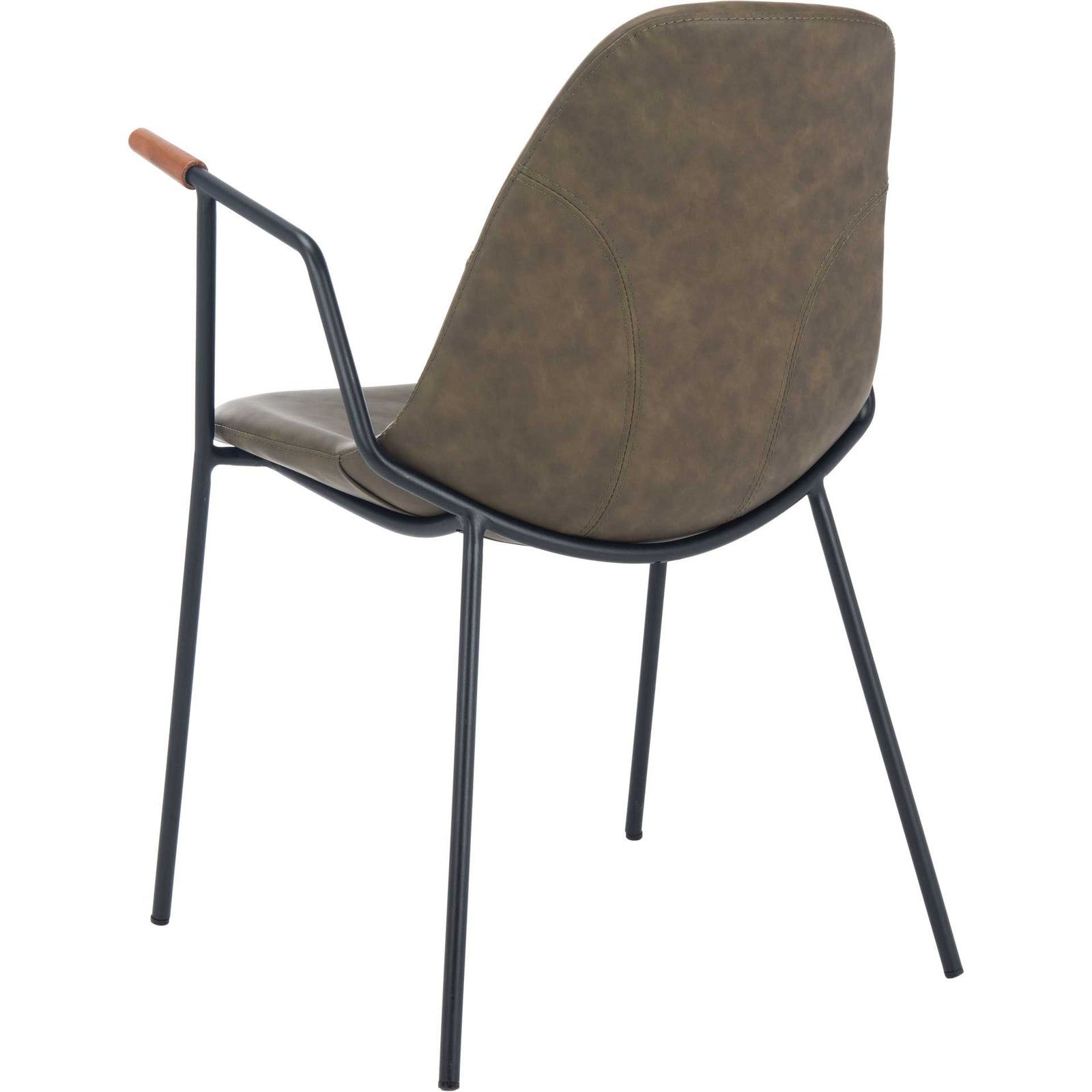 Taos Mid Century Dining Chair Olive (Set of 2)