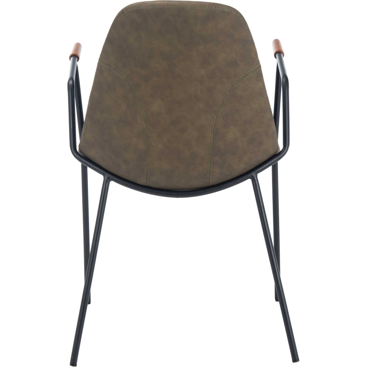 Taos Mid Century Dining Chair Olive (Set of 2)