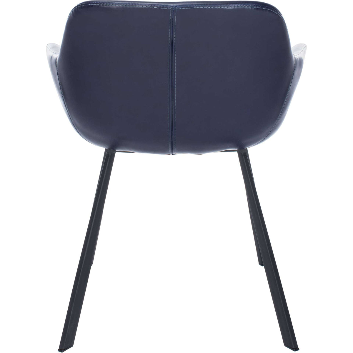 Ara Mid Century Dining Chair Midnight Blue/Black (Set of 2)