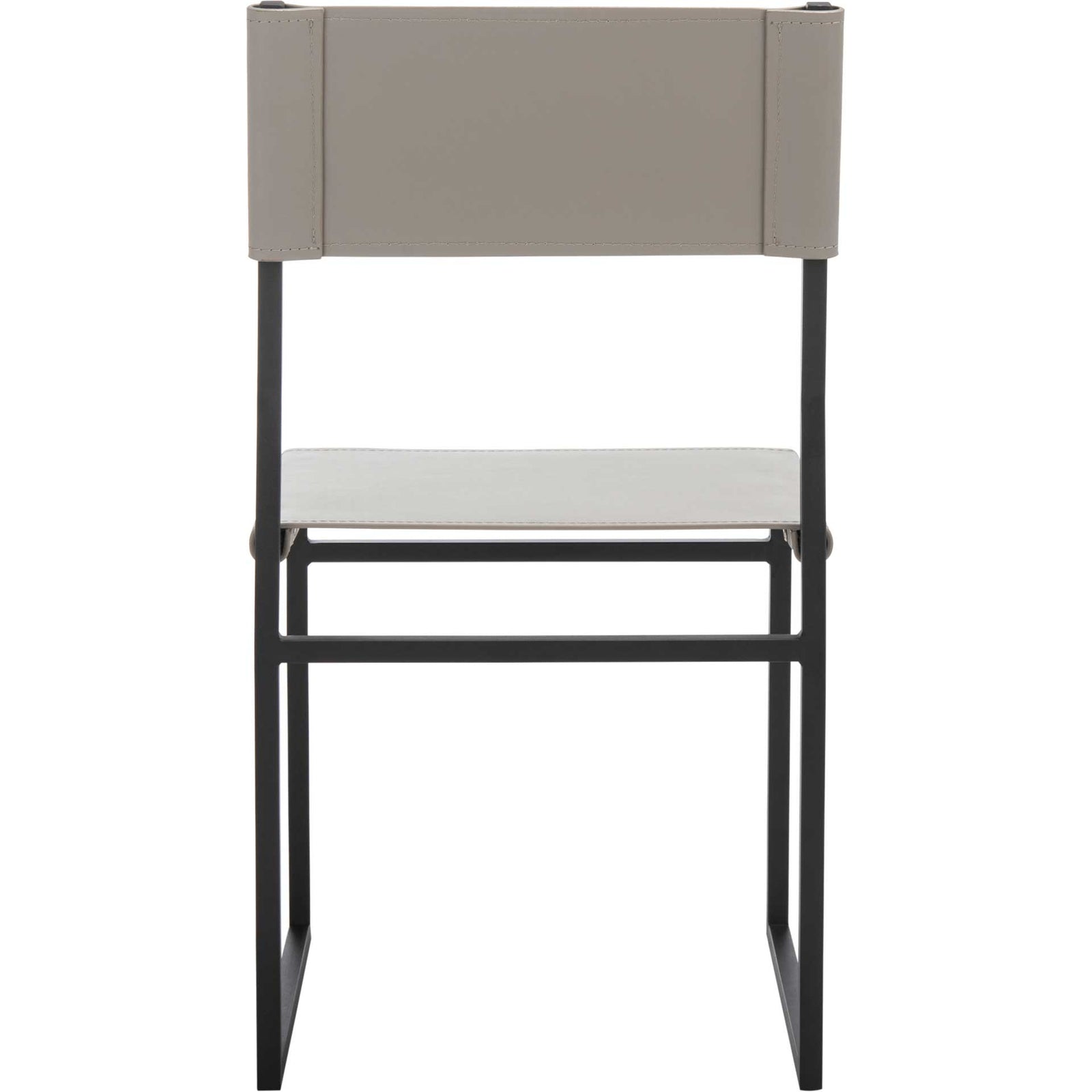 Landry Dining Chairs Light Gray/Black (Set of 2)