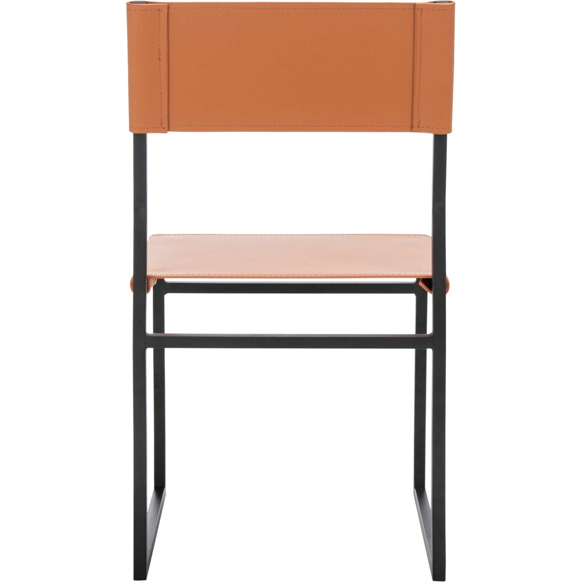 Landry Dining Chairs Cognac/Black (Set of 2)