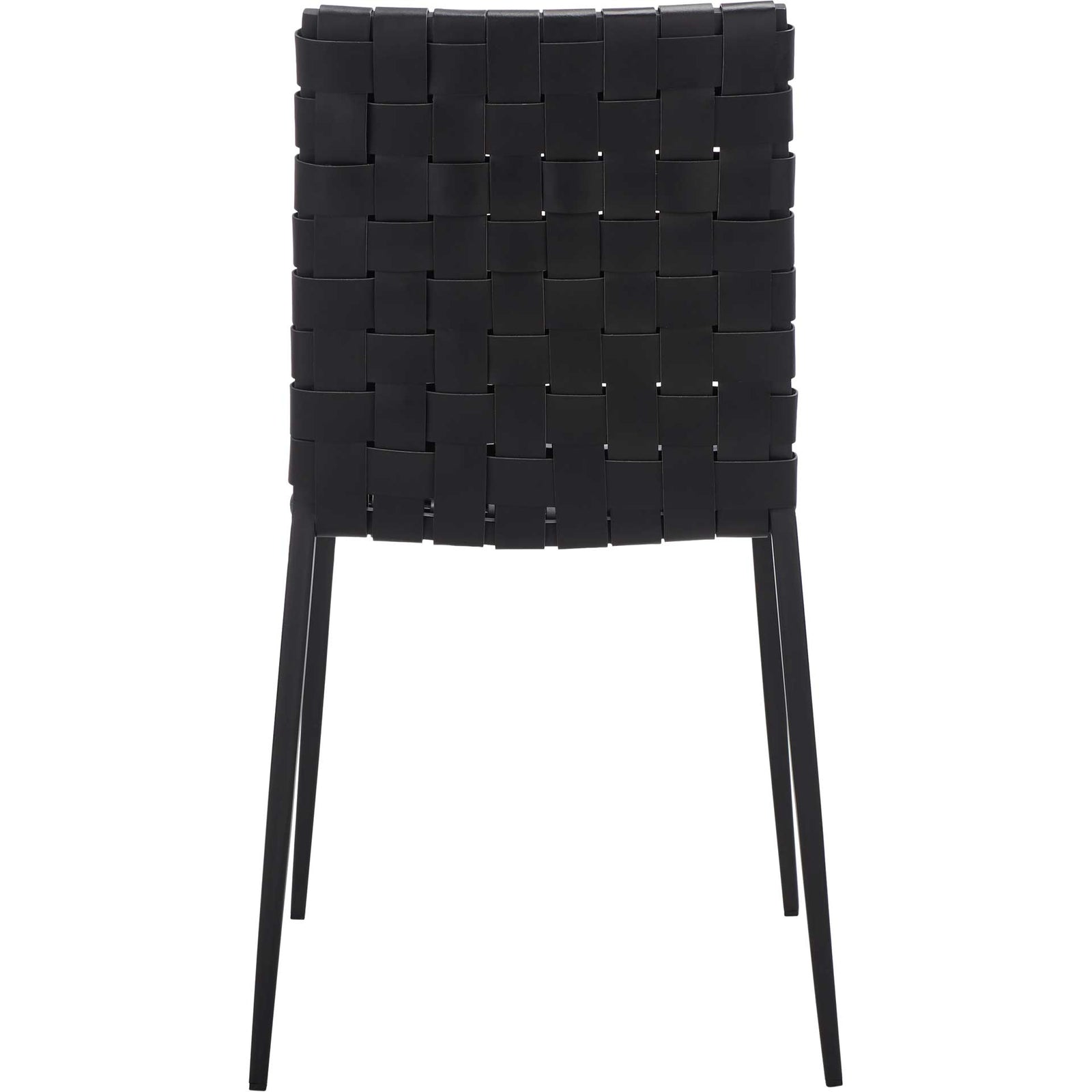 Ralen Woven Dining Chair Black/Black (Set of 2)