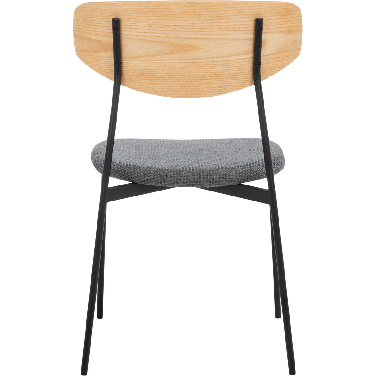 Ryne Dining Chair Oak/Gray (Set of 2)