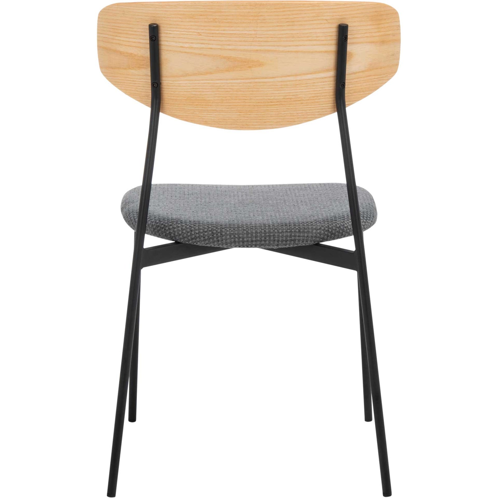 Ryne Dining Chair Oak/Gray (Set of 2)