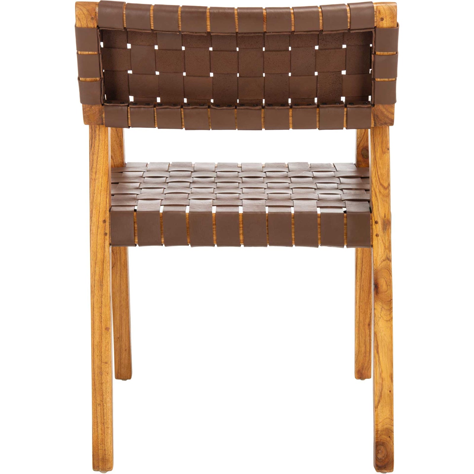 Cila Leather Dining Chair Cognac/Natural