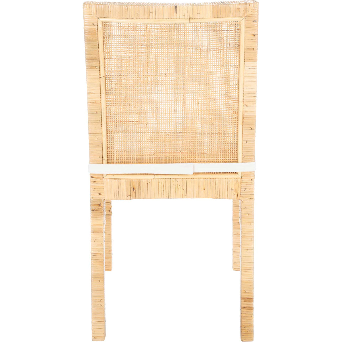 Torence Cane Dining Chair Natural/White (Set of 2)