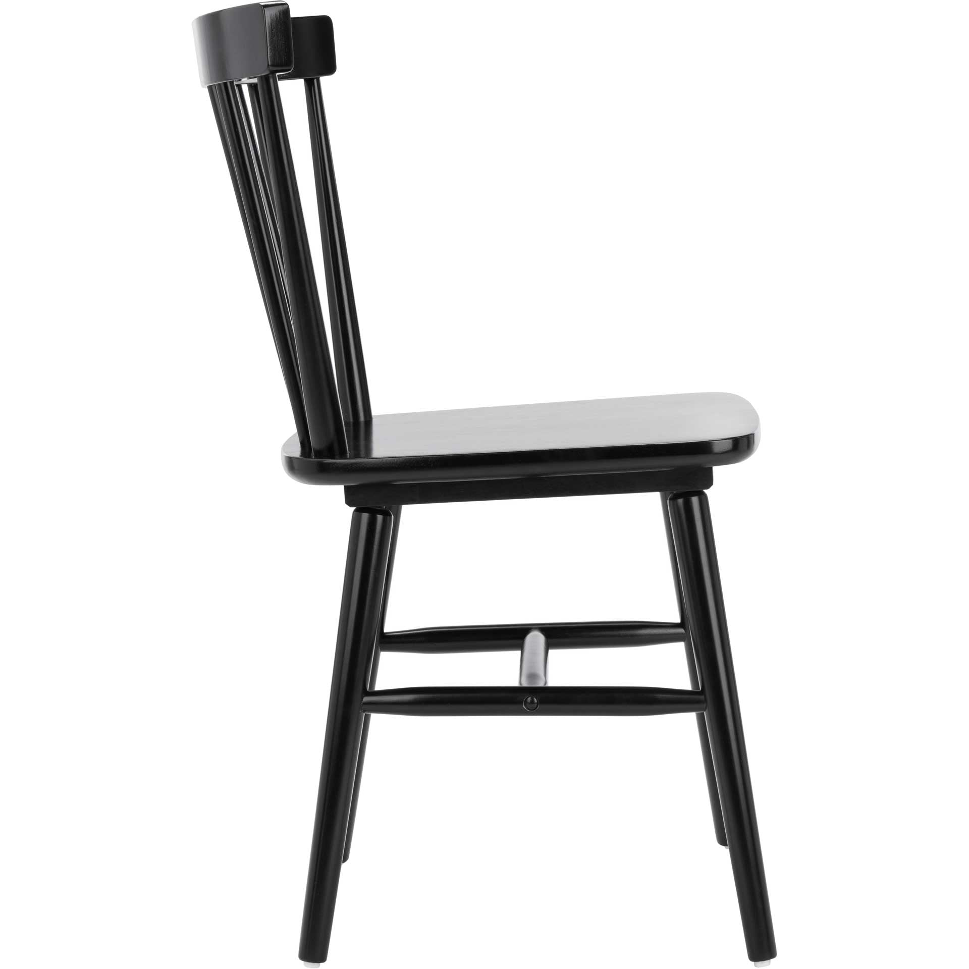 Wilder Spindle Back Dining Chair Black (Set of 2)