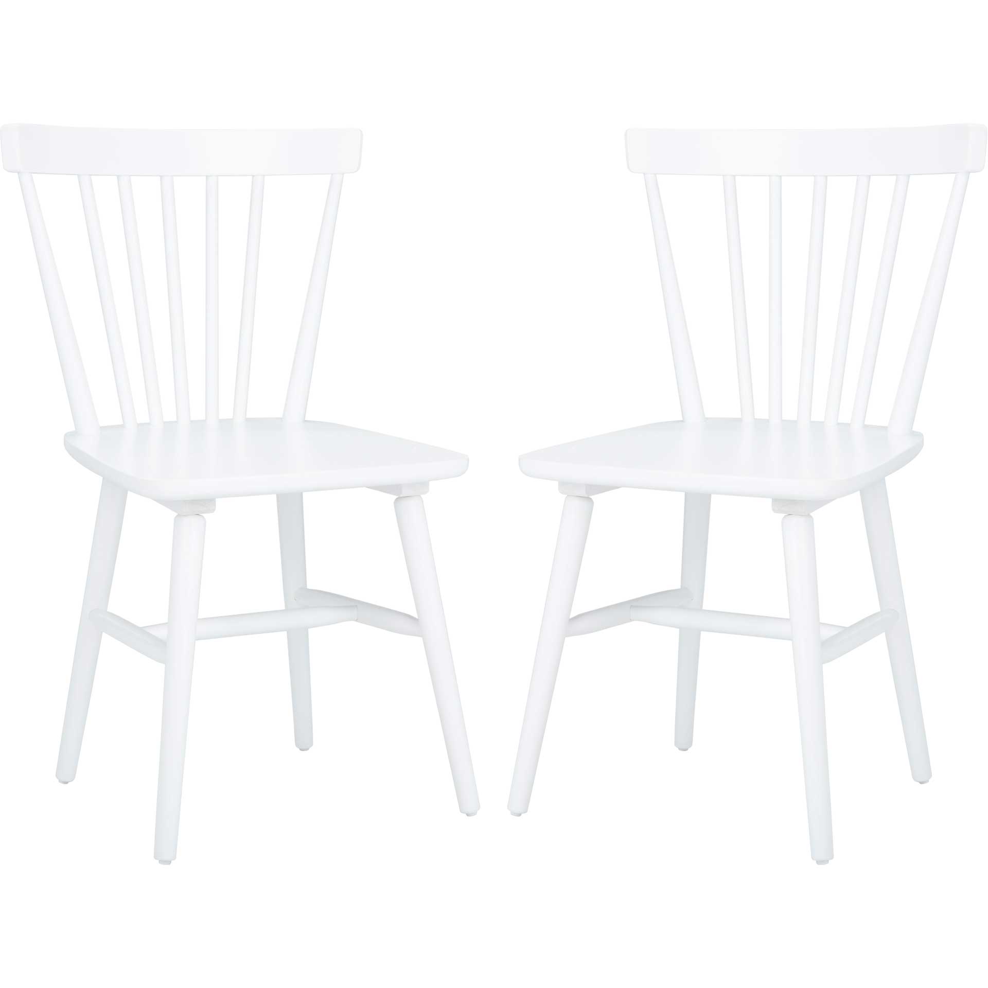 Wilder Spindle Back Dining Chair White (Set of 2)