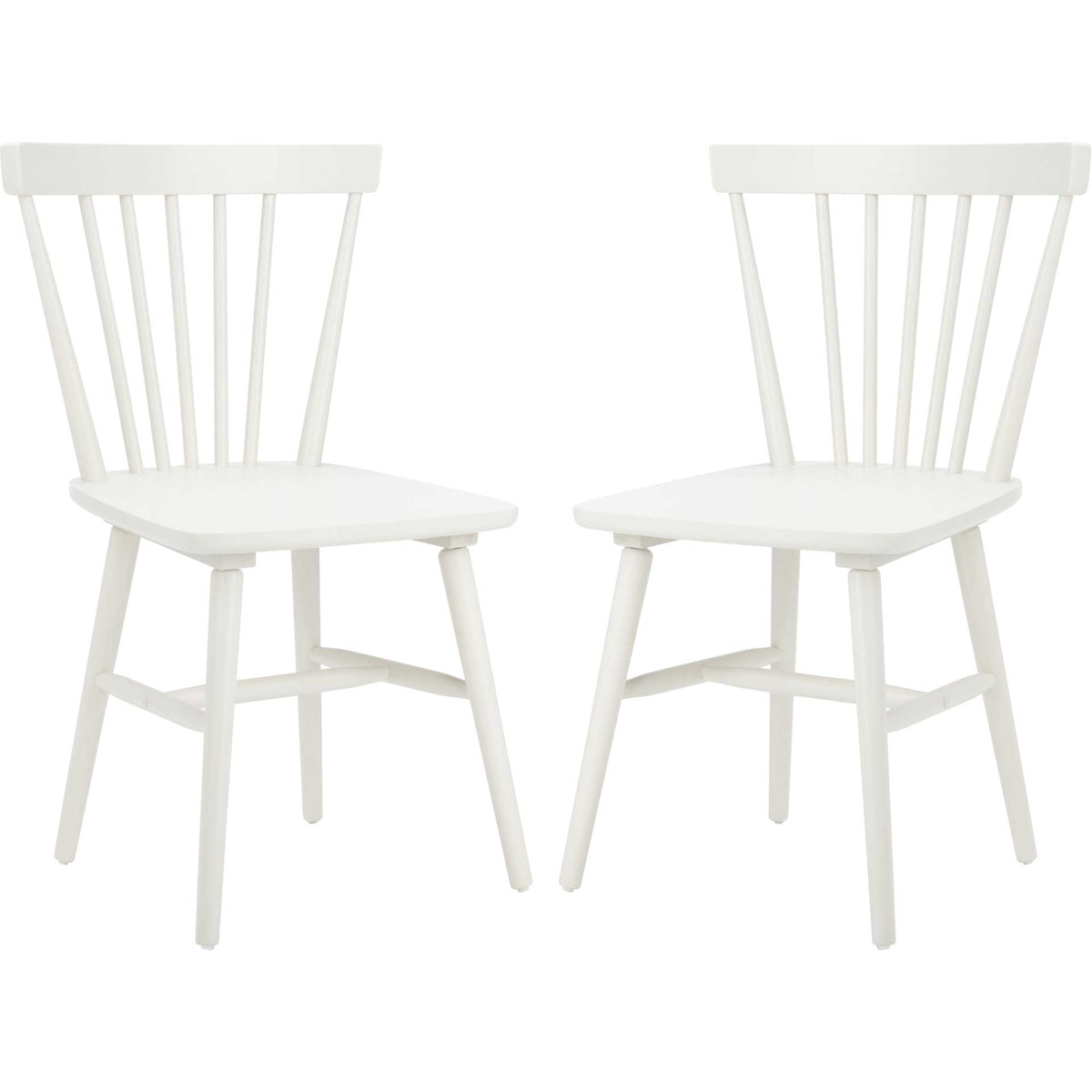 Wilder Spindle Back Dining Chair Off White (Set of 2)