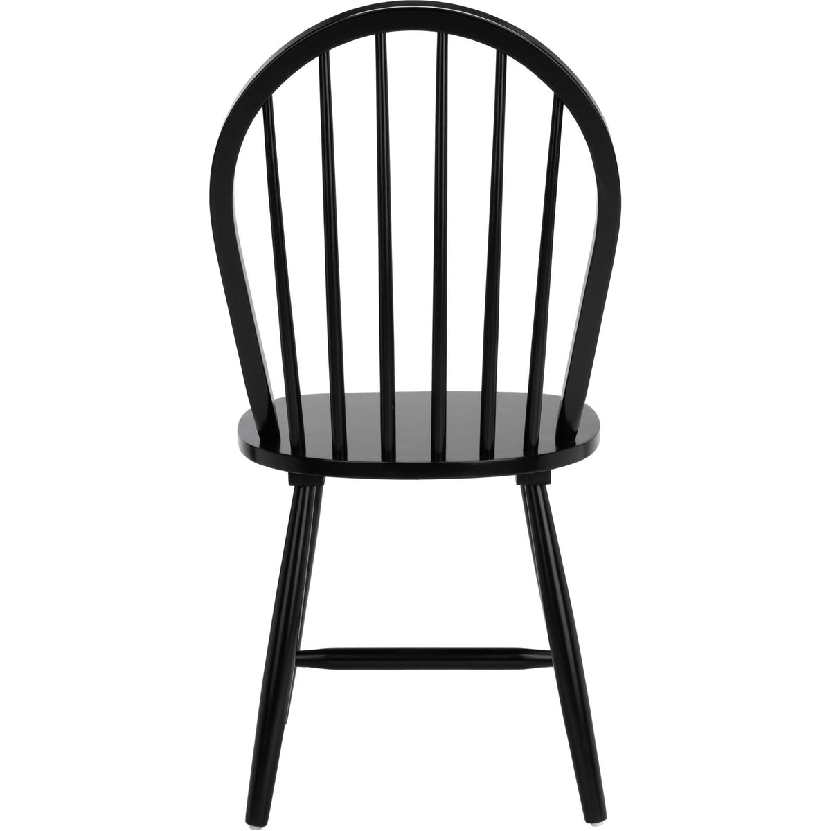 Calista Spindle Back Chair Black (Set of 2)
