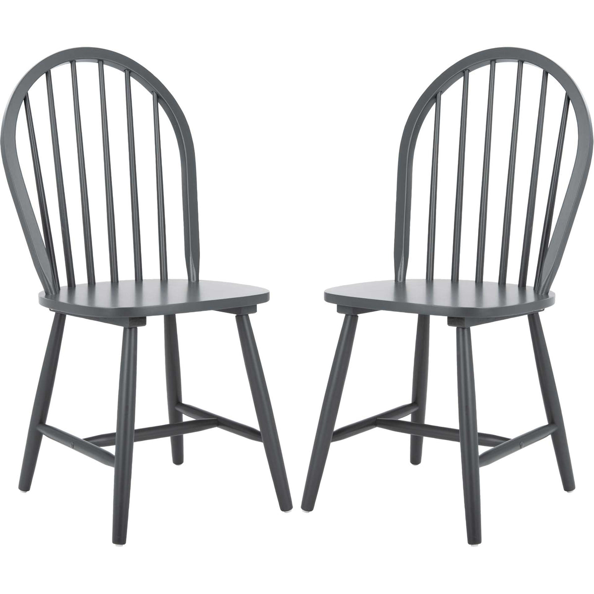 Calista Spindle Back Chair Gray (Set of 2)