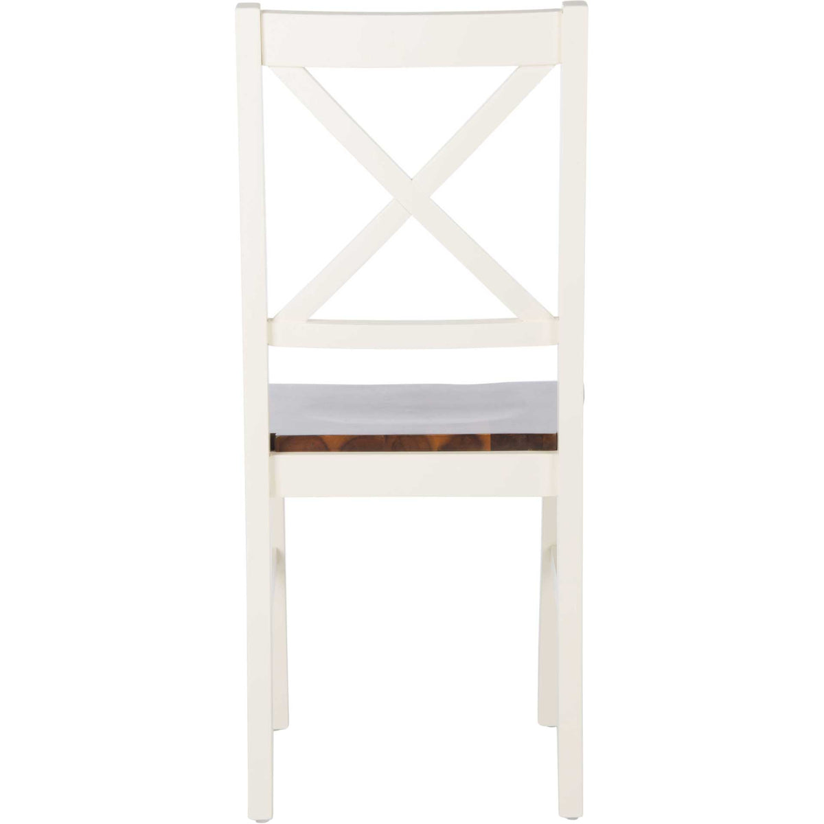 Akito Dining Chair White/Natural (Set of 2)