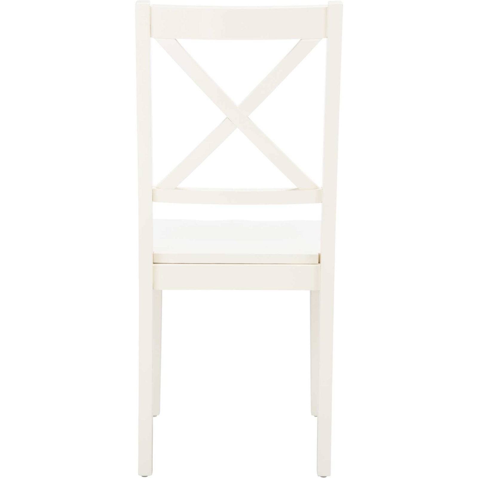 Sicily X Back Dining Chair White (Set of 2)