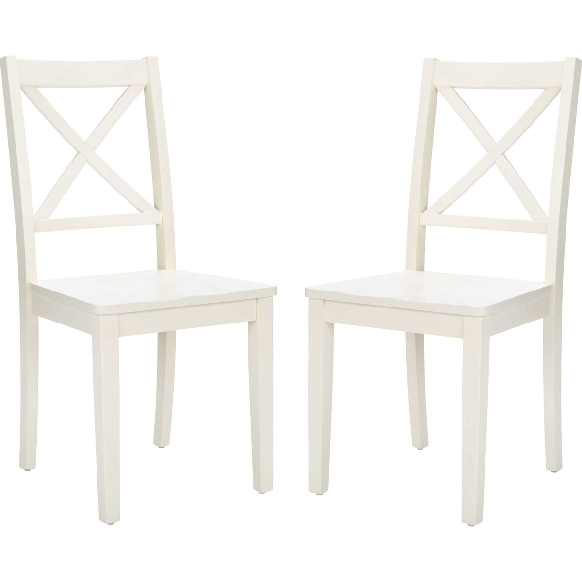 Sicily X Back Dining Chair White (Set of 2)
