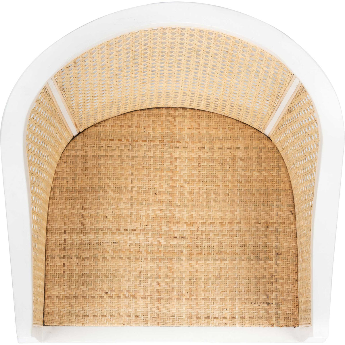 Maddox Dining Chair White/Natural