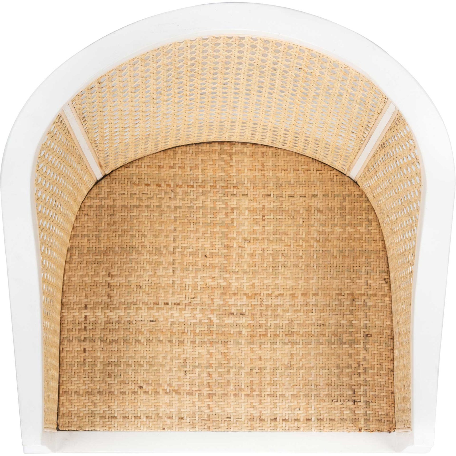 Maddox Dining Chair White/Natural