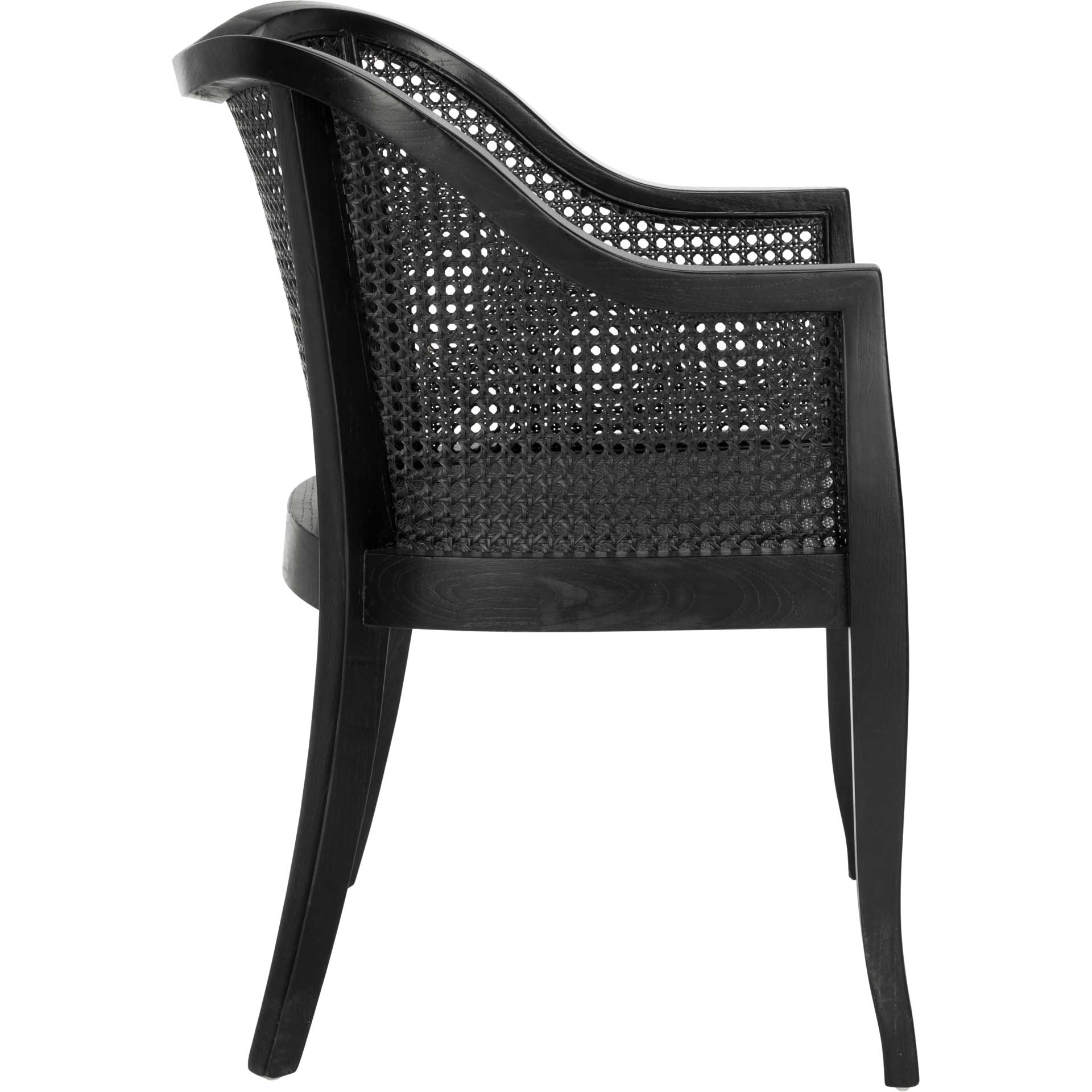 Maddox Cane Dining Chair Black