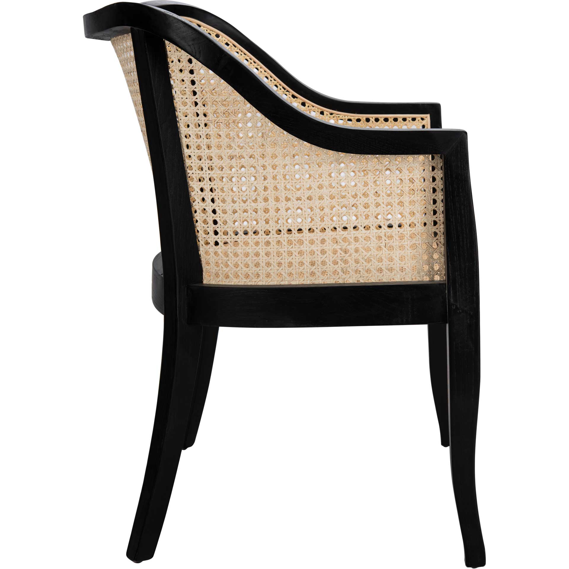 Maddox Dining Chair Black/Natural