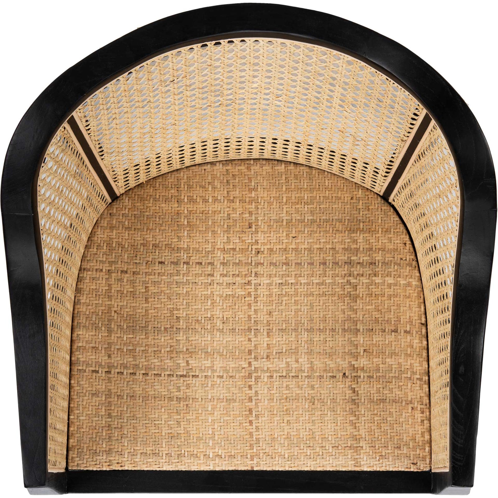 Maddox Dining Chair Black/Natural