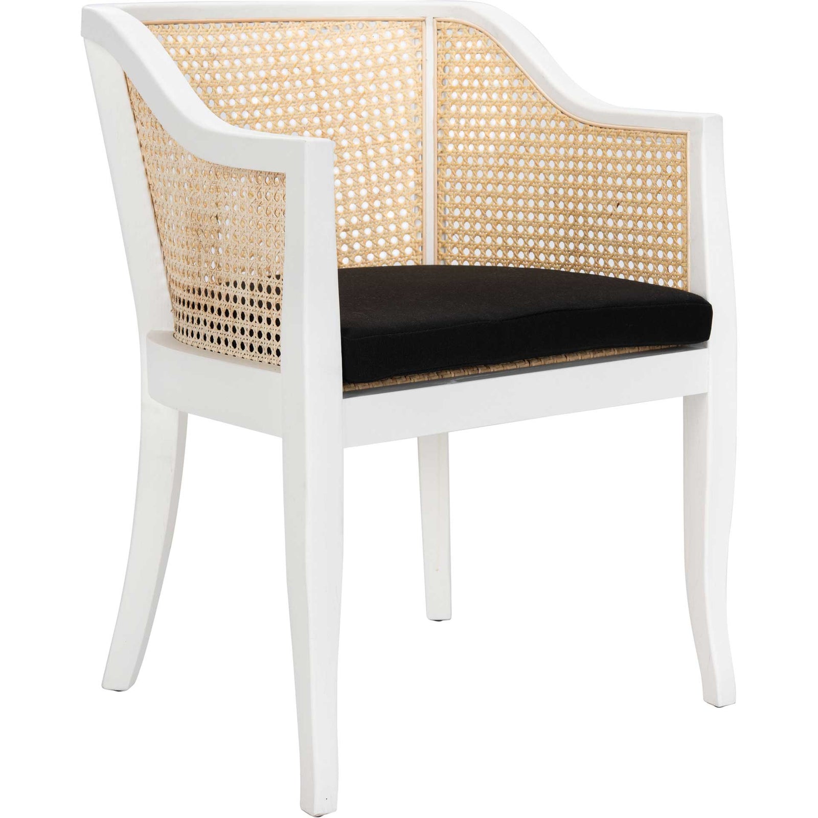Ricardo Dining Chair White/Natural