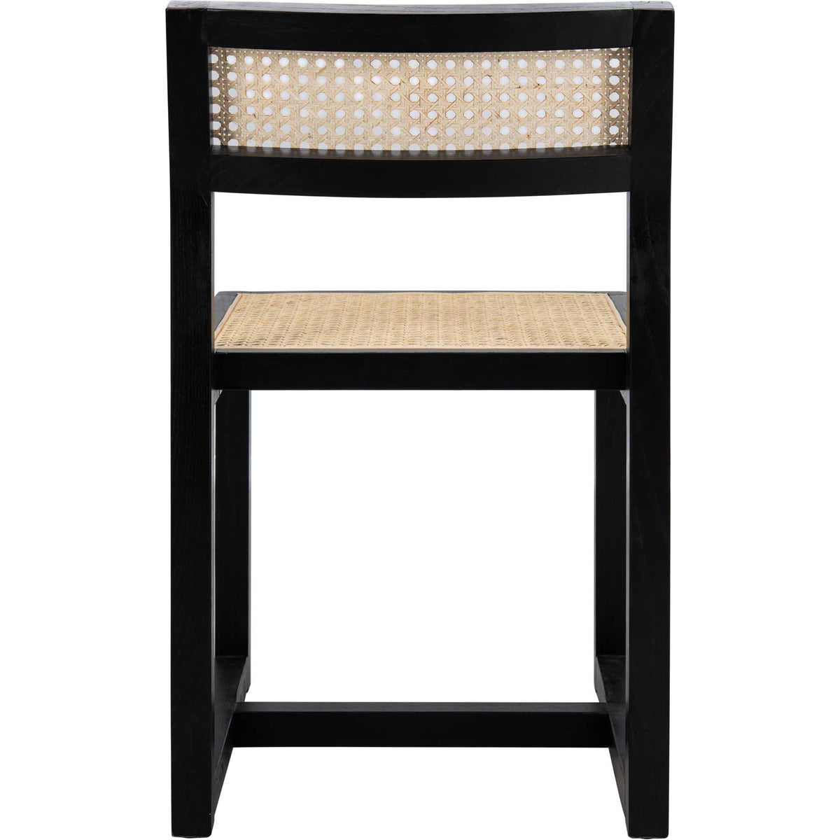 Bellini Cane Dining Chair Black/Natural