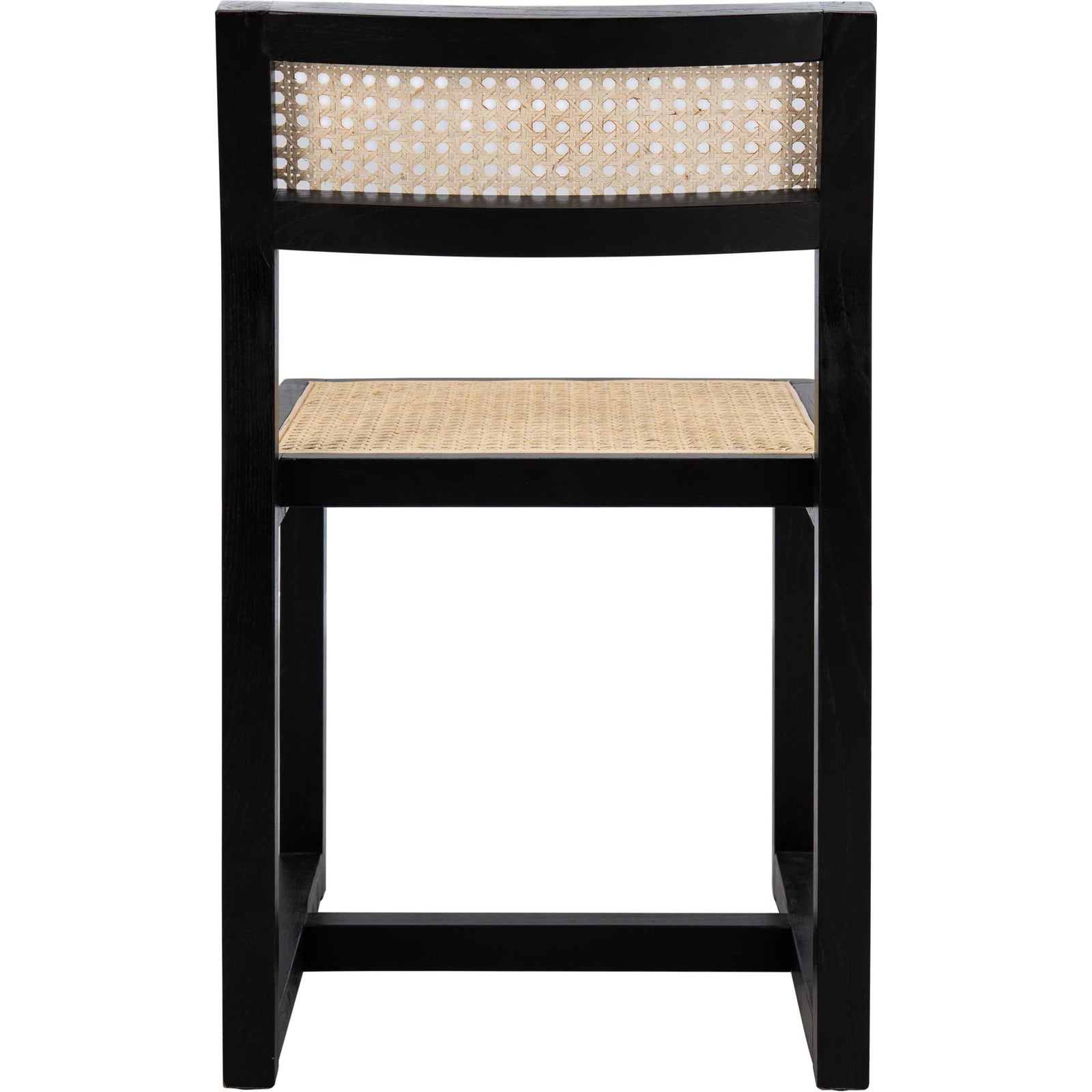 Bellini Cane Dining Chair Black/Natural