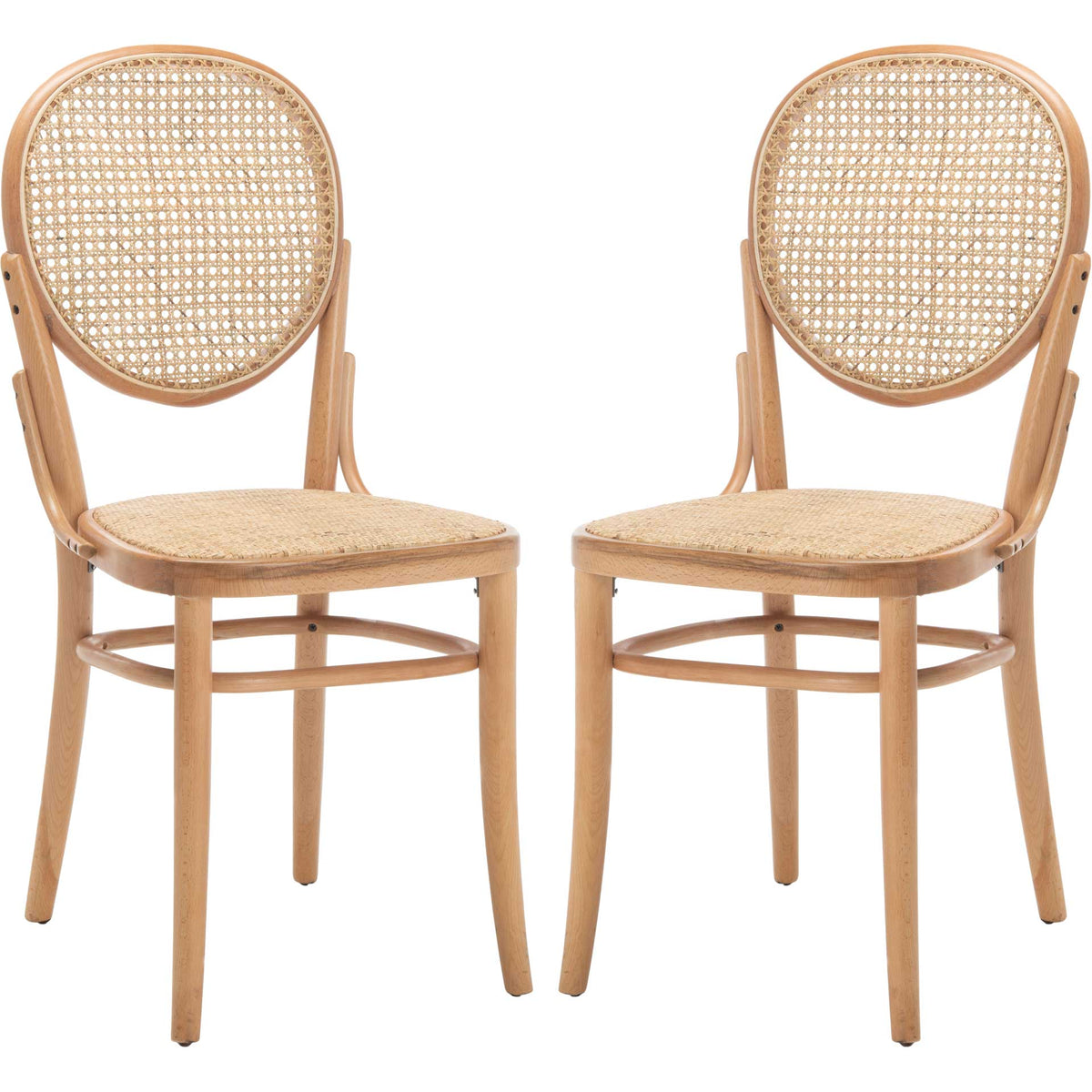 Sonia Cane Dining Chair Natural (Set of 2)