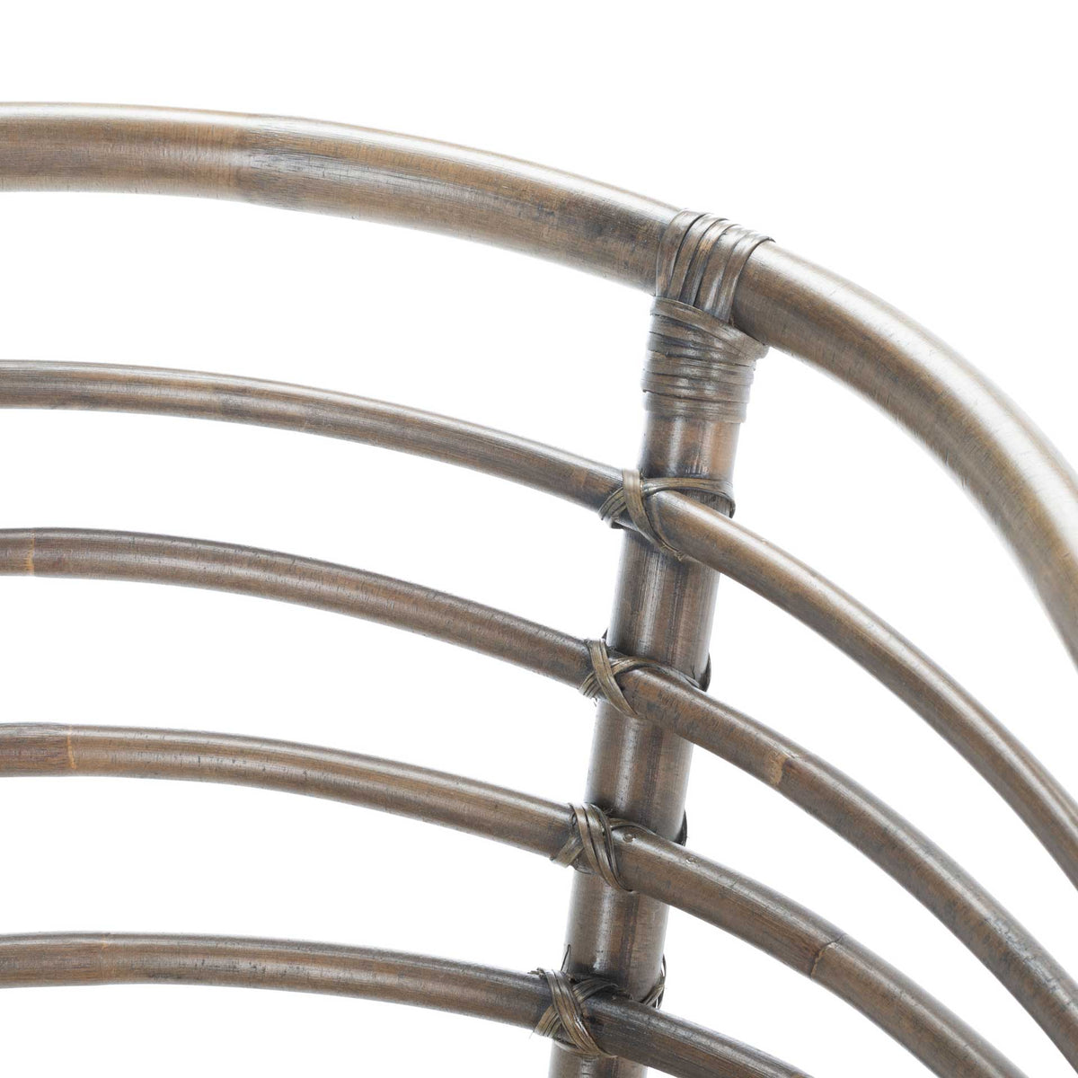 Elisio Rattan Dining Chair Walnut (Set of 2)