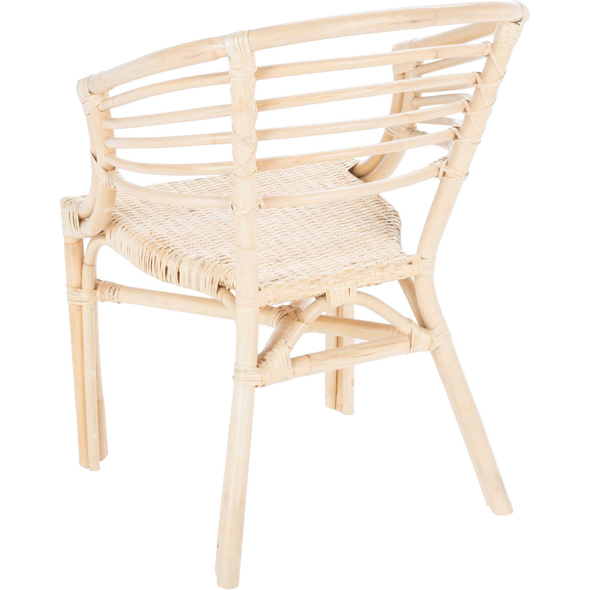 Elisio Rattan Dining Chair Natural (Set of 2)