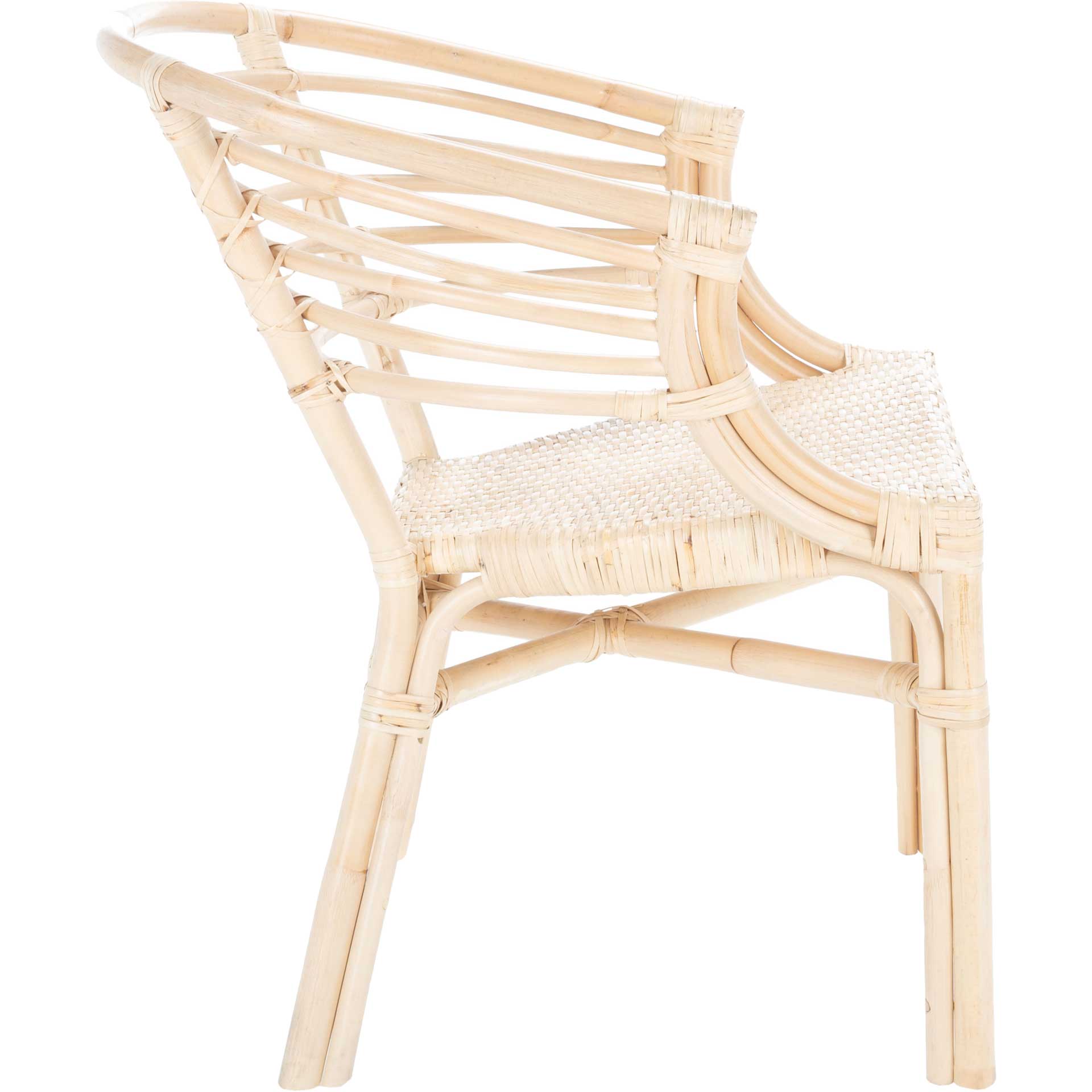 Elisio Rattan Dining Chair Natural (Set of 2)