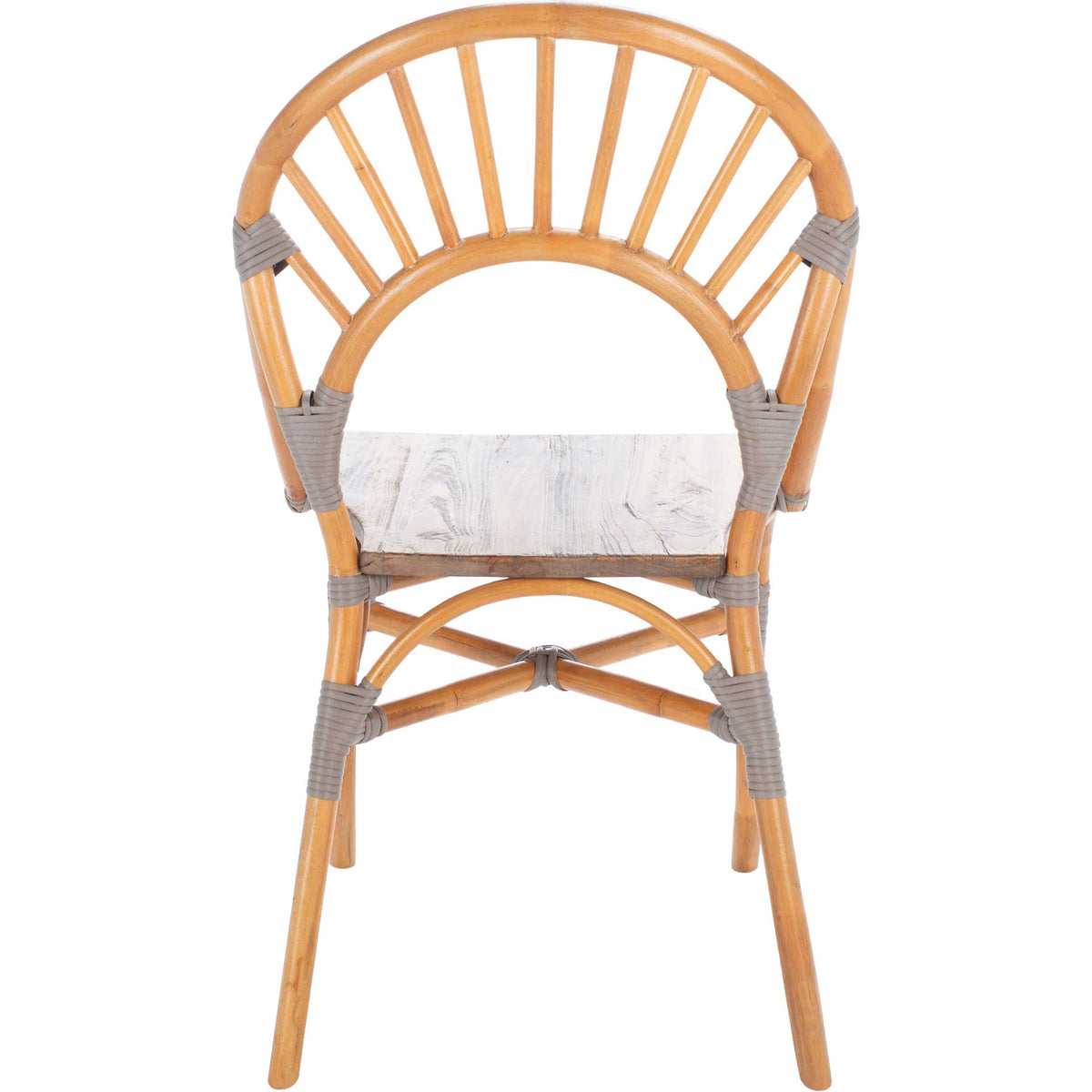 Byram Rattan Dining Chair Light Honey (Set of 2)