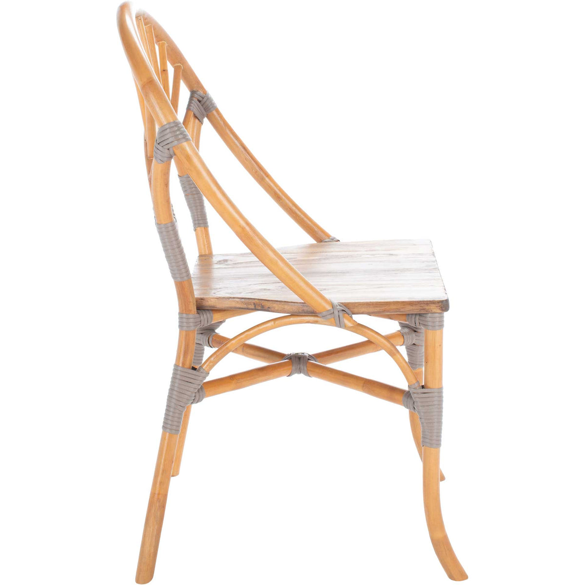 Byram Rattan Dining Chair Light Honey (Set of 2)