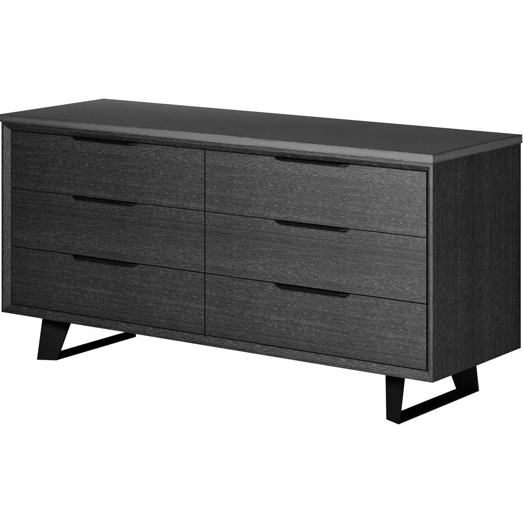 Amsterdam Dresser Concrete/Gray Oak