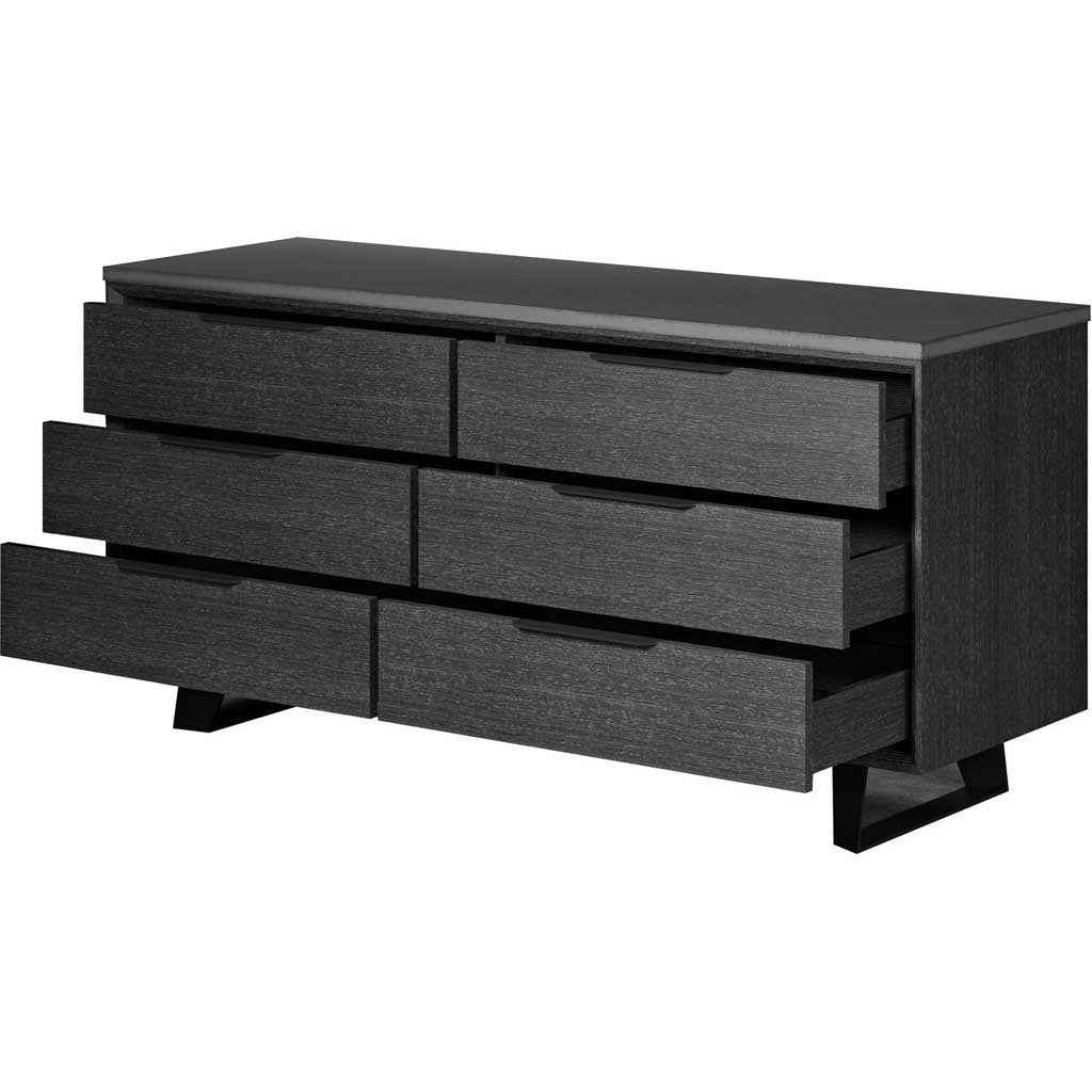 Amsterdam Dresser Concrete/Gray Oak