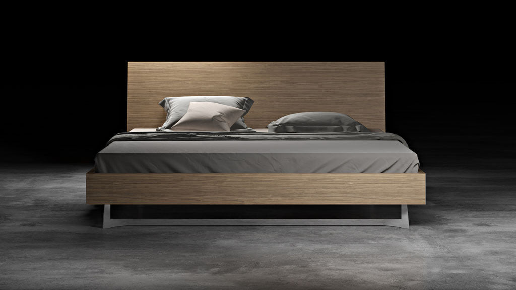 Broome Bed Latte Walnut