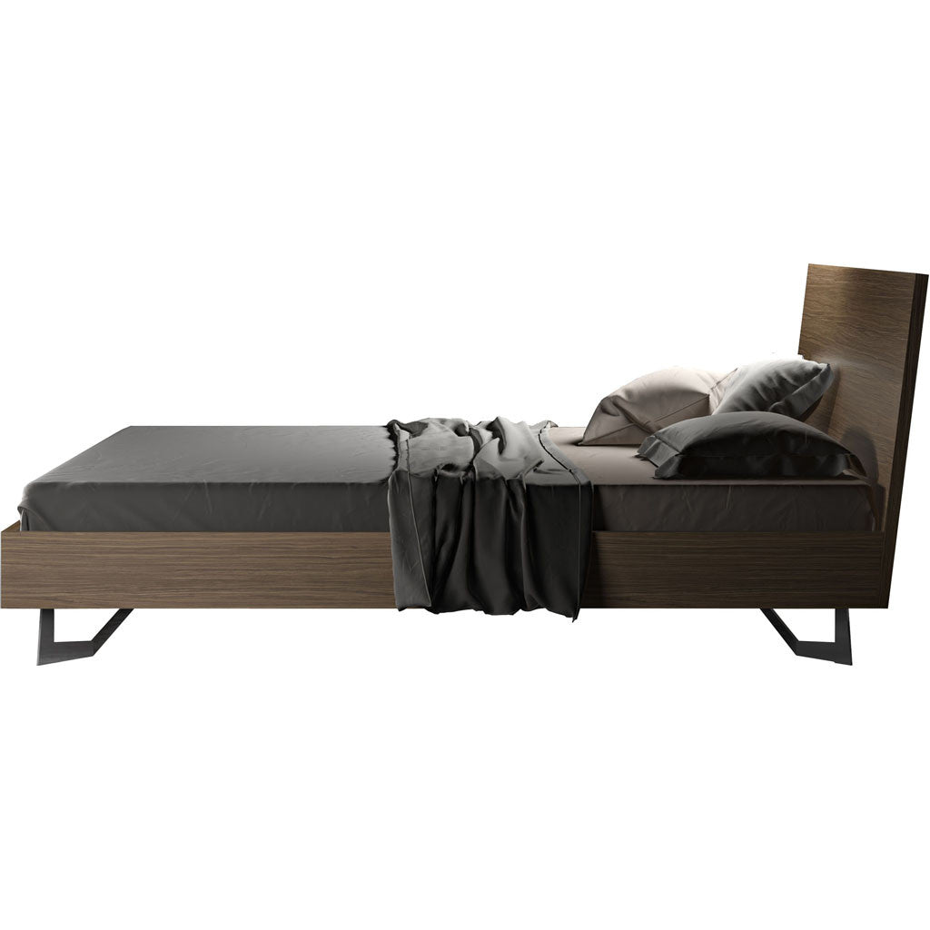 Broome Bed Latte Walnut
