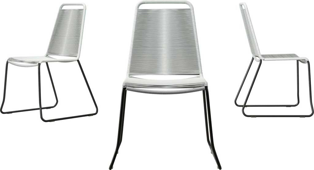 Barclay Side Chair White (Set of 2)